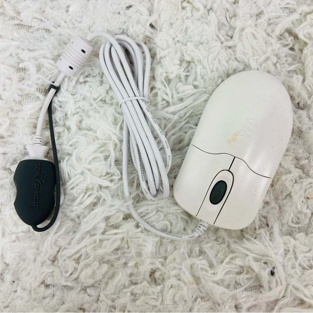 Seal Shield Silver Storm mouse medical-grade, washable waterproof optical mouse